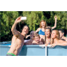 Каркасный бассейн INTEX PRISM FRAME 26718 366×122 см с фильтром и лестницей