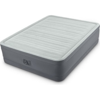 Надувная кровать INTEX PremAire Elevated 64906, 152×203×46 см, встроенный насос 220V
